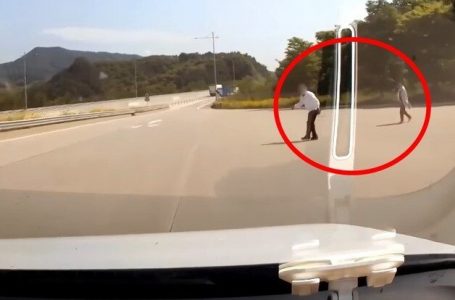 “관광버스가 안 태우고 가버렸다”…애타는 노부부 손짓에 ‘감동 추격전’｜동아일보