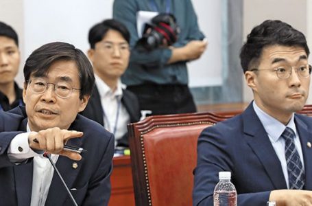 김남국 교육위 출석하자, 與의원 “나가세요”