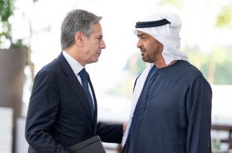 블링컨 장관-UAE 대통령 회동…인도주의 지원 강조  