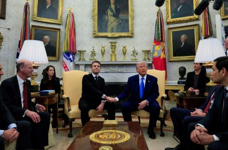 미국-프랑스 워싱턴서 정상회담…“우크라전 수주 내 종전 가능”