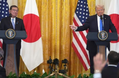 일 외무상, ‘트럼프 관세’ 일 제외 요청