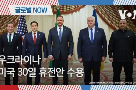 [글로벌 나우] 우크라이나, 미국 30일 휴전안 수용